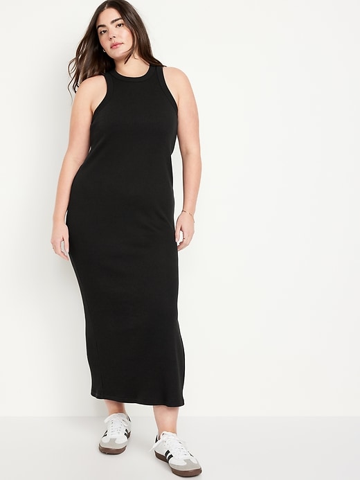 Image number 4 showing, Sleeveless Racerback Maxi Dress for Women