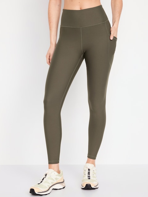 High-Waisted PowerSoft 7/8 Pocket Leggings
