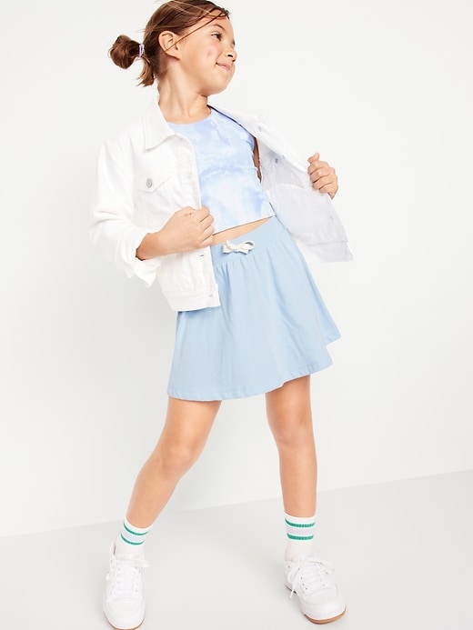 Image number 3 showing, Drawstring Skort for Girls