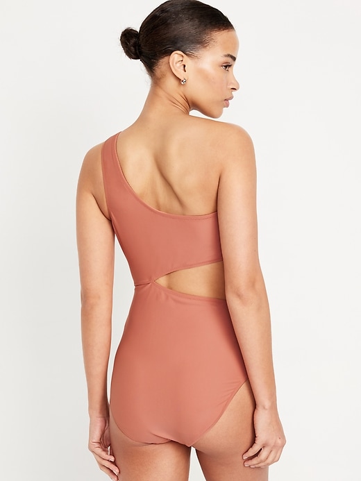 Image number 2 showing, Side Cutout One-Piece Swimsuit