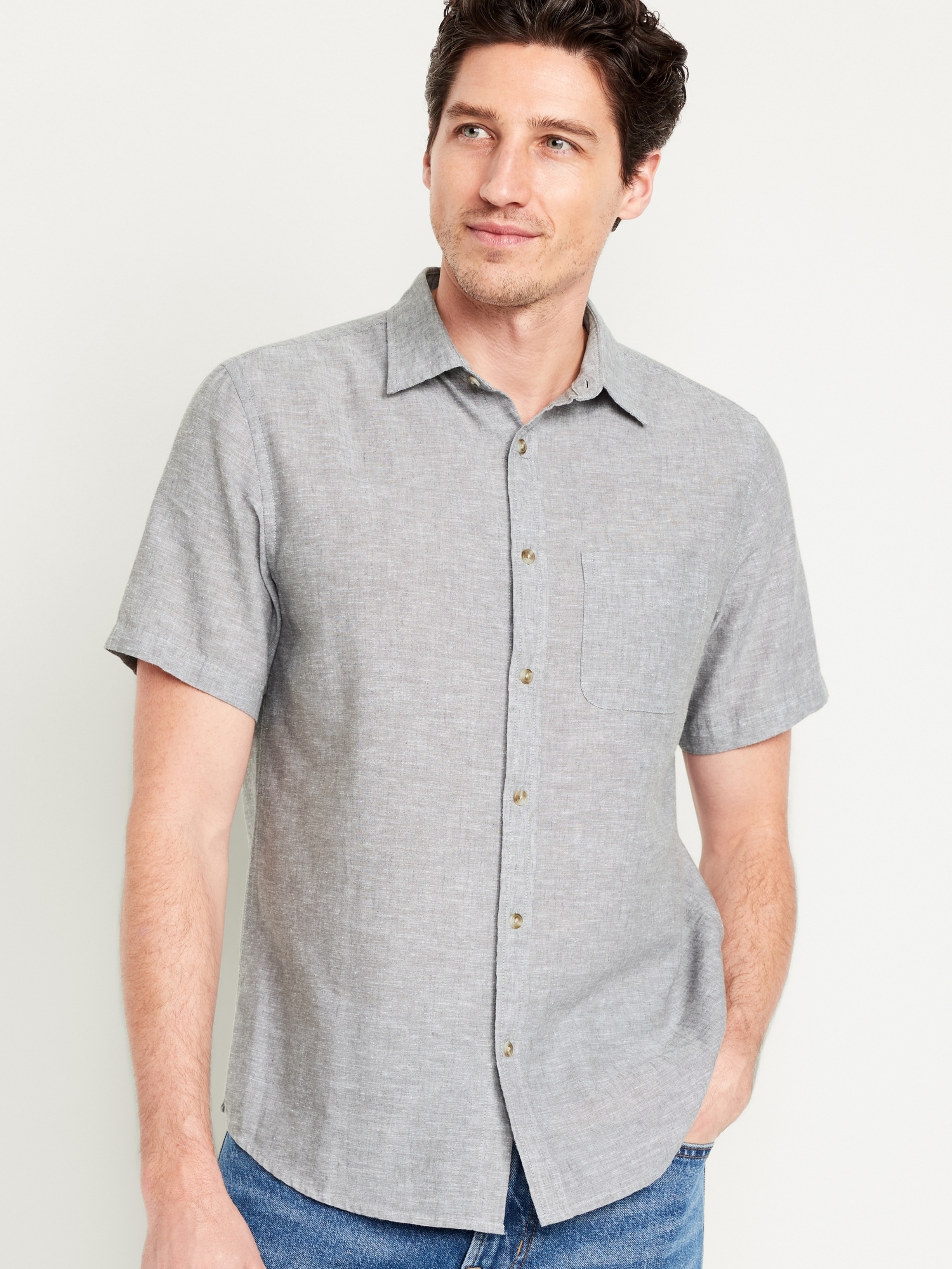 Classic Fit Everyday Shirt | Old Navy