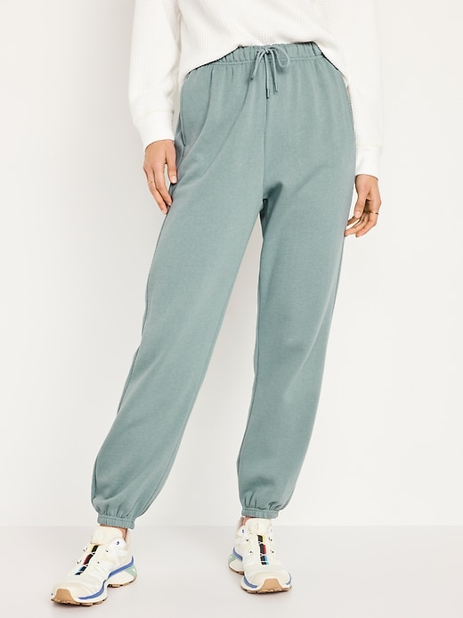 Image number 1 showing, Extra High-Waisted Jogger Sweatpants