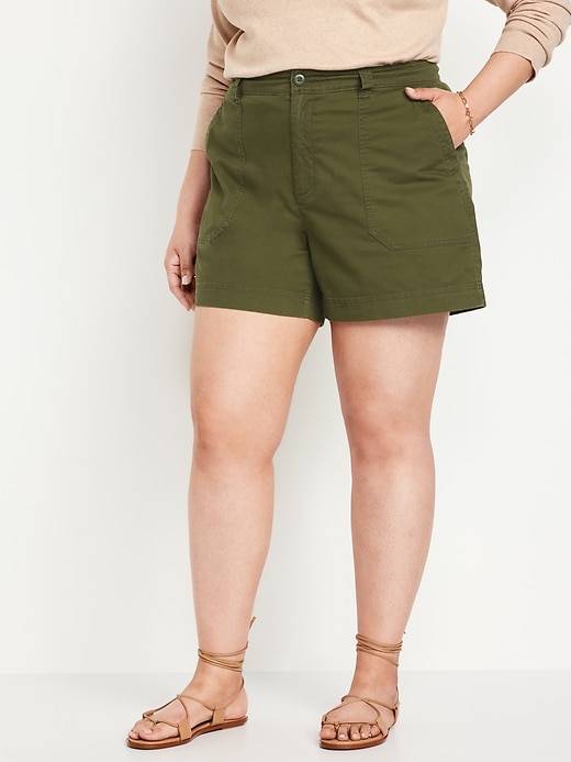 Image number 7 showing, High-Waisted OGC Chino Shorts -- 5-inch inseam