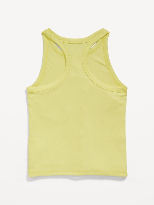 View large product image 2 of 2. UltraLite Rib-Knit Performance Tank for Girls