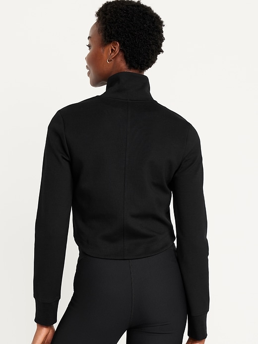 Image number 5 showing, Dynamic Fleece Crop Zip Jacket