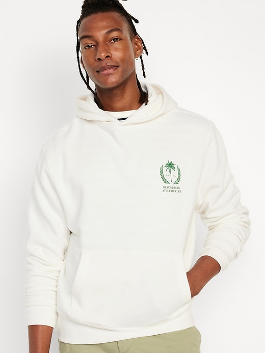 Image number 1 showing, Graphic Pullover Hoodie