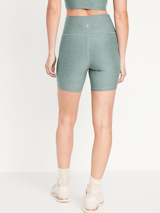 Image number 2 showing, Extra High-Waisted Cloud+ Biker Shorts -- 6-inch inseam
