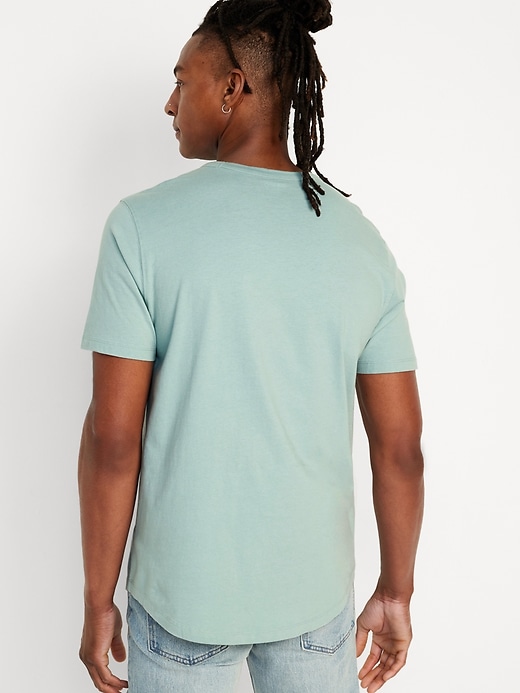 Image number 2 showing, Curved-Hem T-Shirt