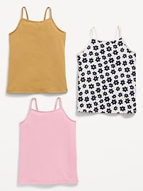 View large product image 3 of 3. Tank Top 3-Pack for Toddler Girls