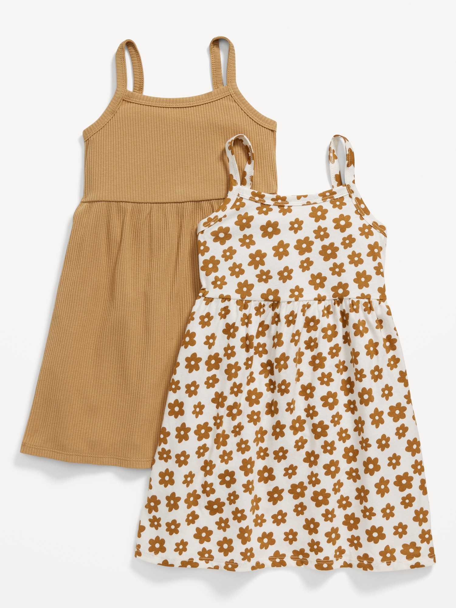 Sleeveless Fit and Flare Dress 2-Pack for Toddler Girls