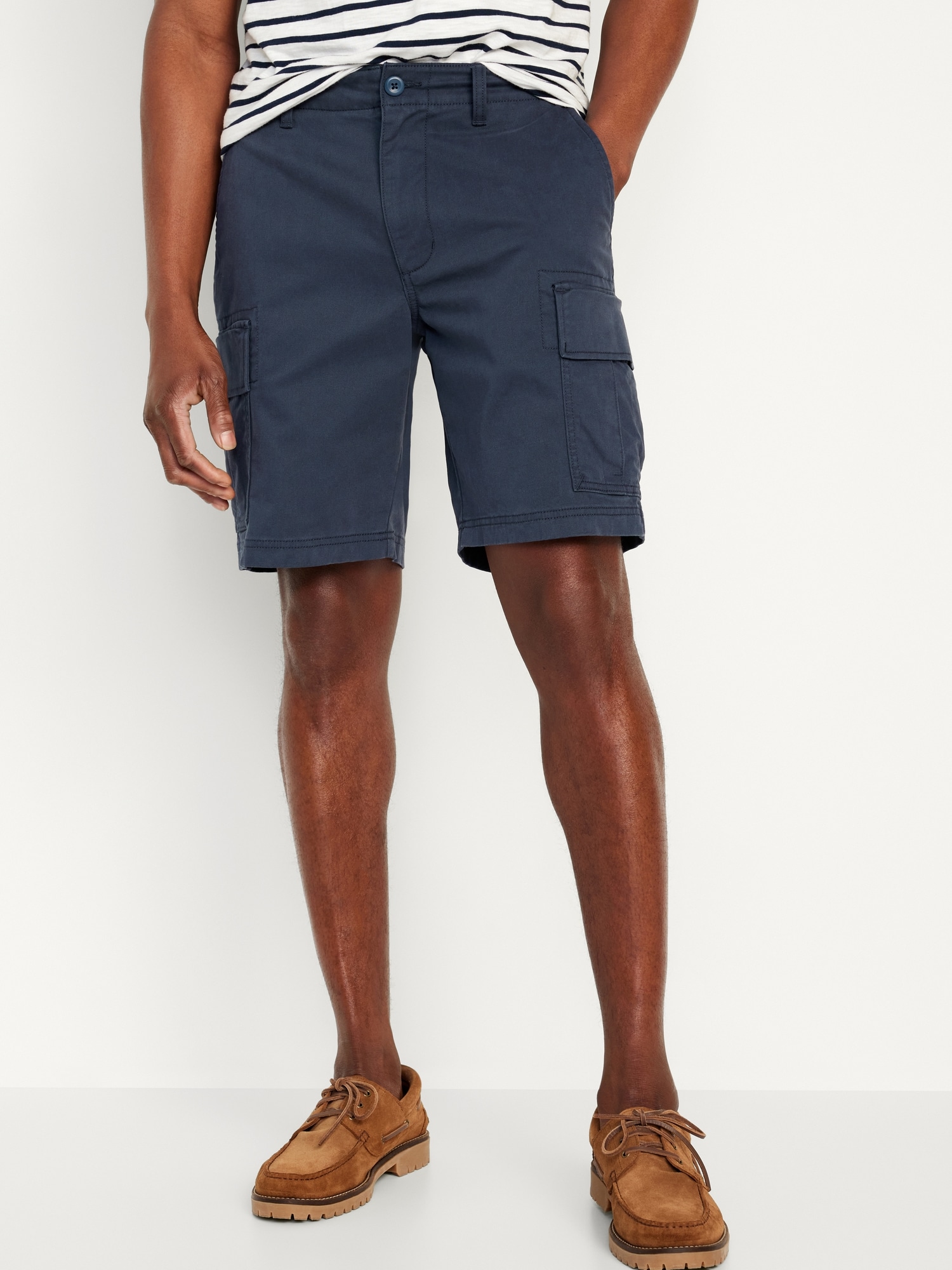 Lived-In Cargo Shorts -- 10-inch inseam