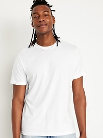 Image number 2 showing, Solid Crew-Neck T-Shirt 3-Pack