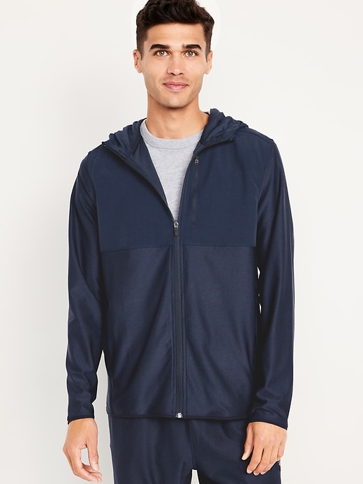 Image number 1 showing, KnitTech Zip Hoodie