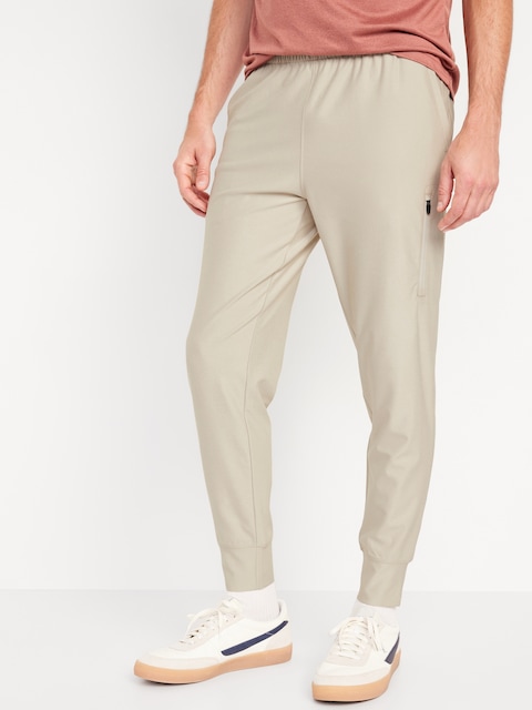 Slim KnitTech Pants - Cream
