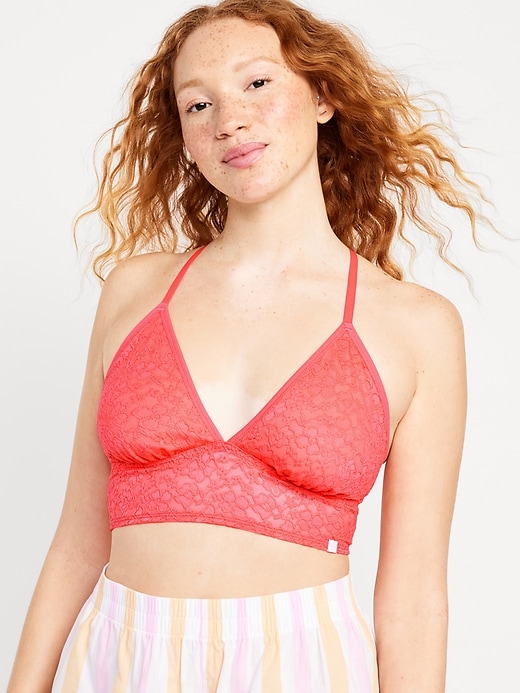 Old Navy Lace Bralette Top for Women brown - 406485002
