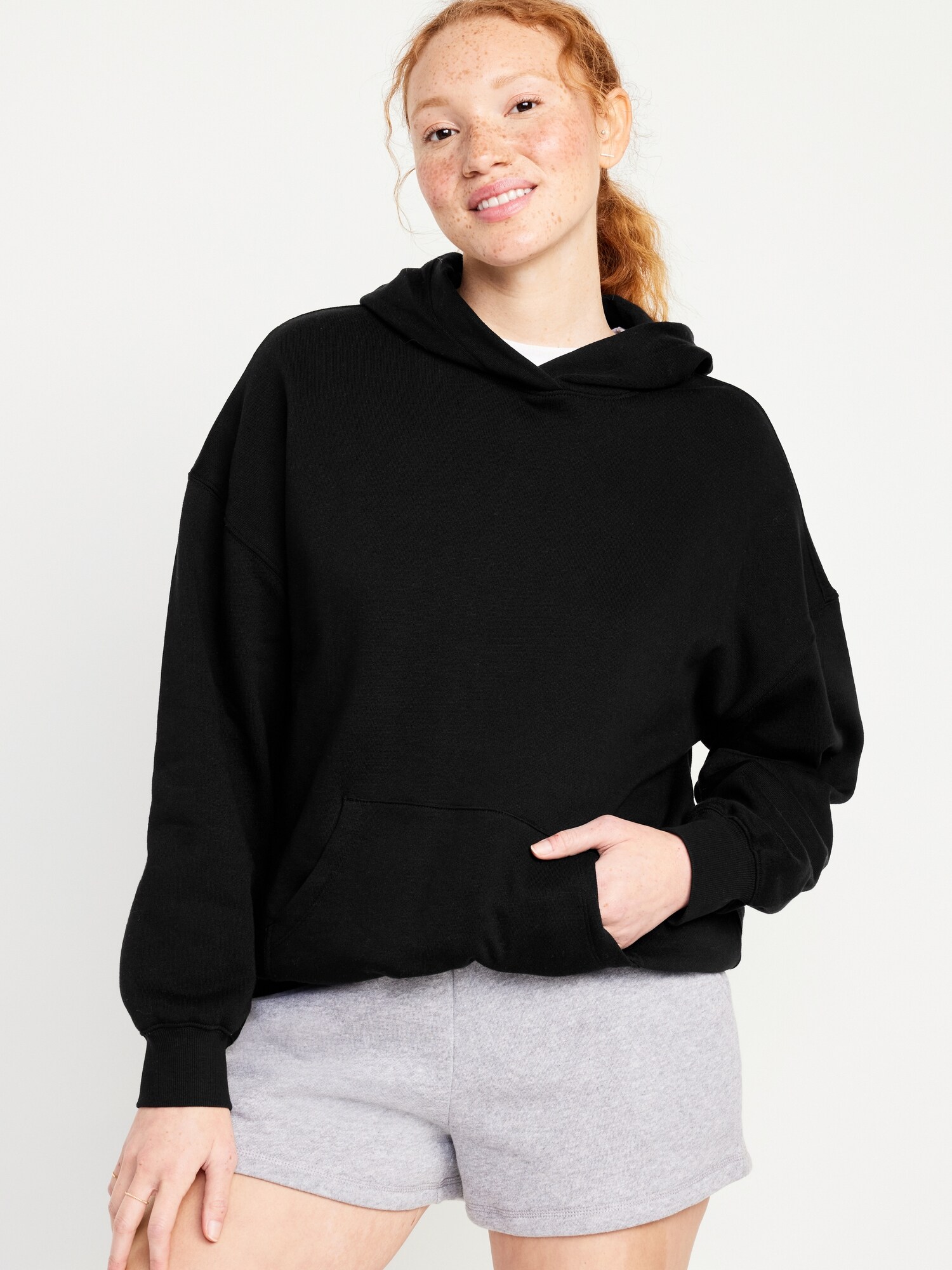 Oversized Pullover Hoodie for Women