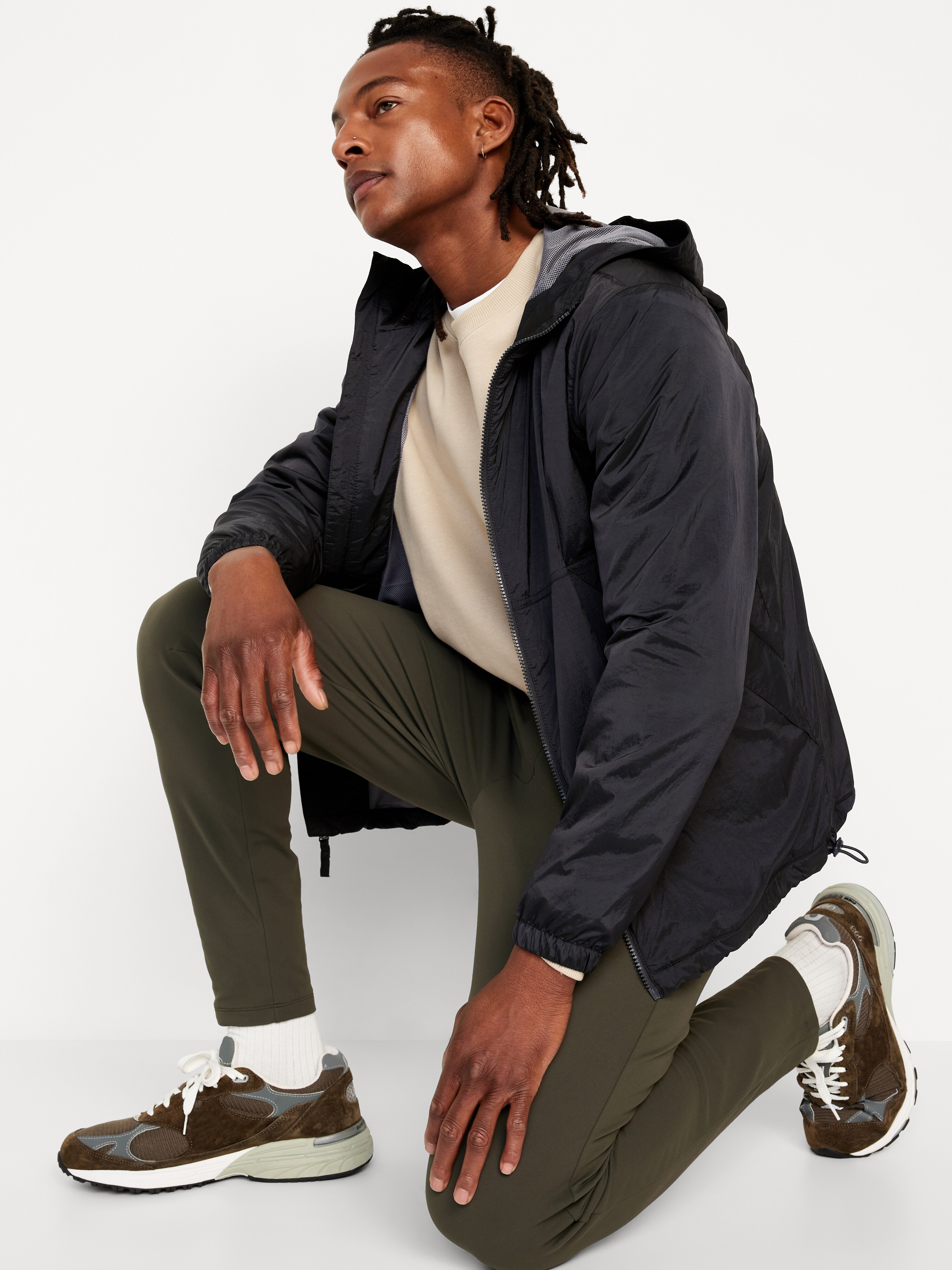 Wind-Resistant Hooded Zip Jacket | Old Navy