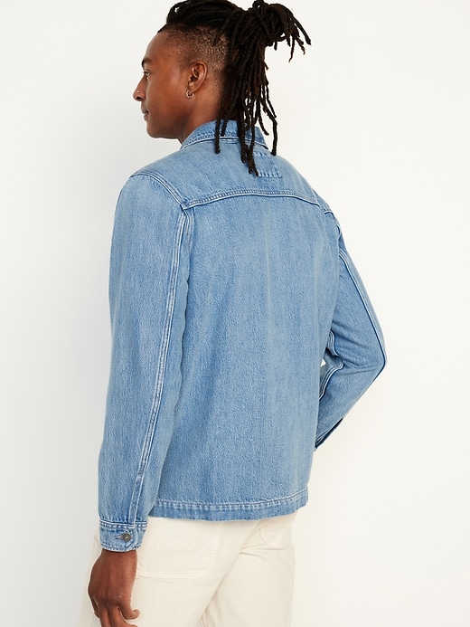 Image number 2 showing, Relaxed Jean Chore Jacket