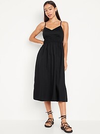old navy midi cami dress