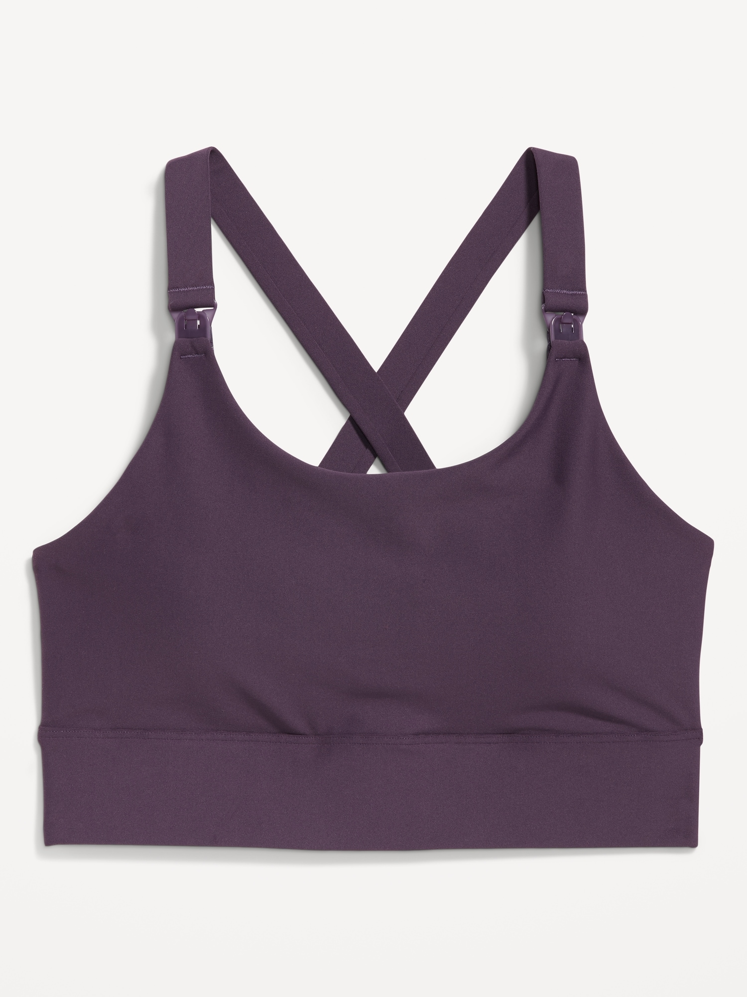 Old Navy Active Youth Girls Size Large Sports Bra Purple Lightly