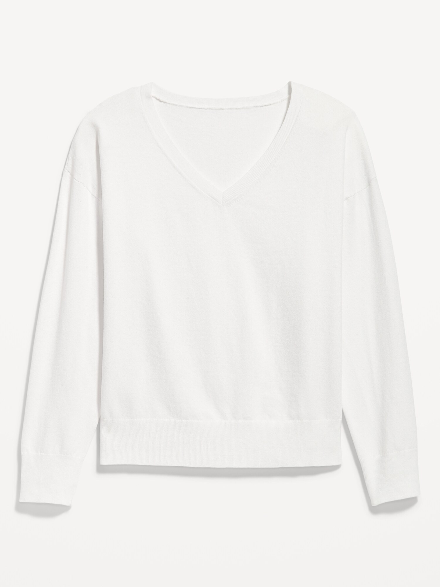 SoSoft Lite Loose V Neck Sweater Old Navy