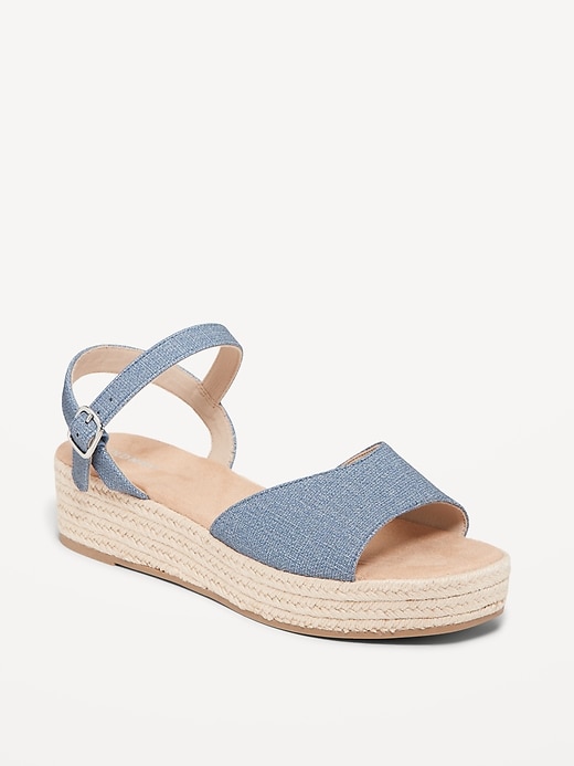 Image number 1 showing, Platform Espadrille Sandals