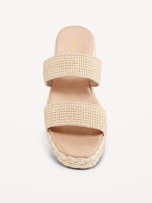 Image number 5 showing, Espadrille Platform Sandals