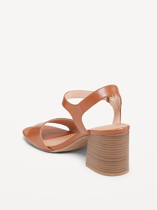 Image number 5 showing, Strappy Block Heel Sandals