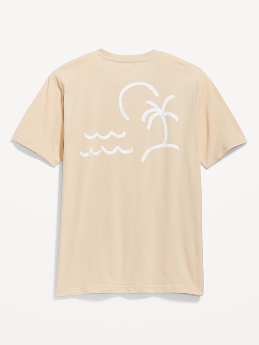 Image number 5 showing, Soft-Washed Graphic T-Shirt