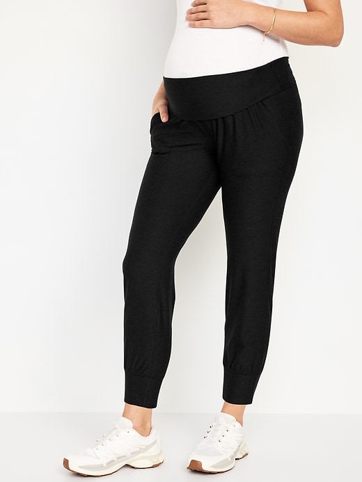 Image number 1 showing, Maternity Cloud+ 7/8 Jogger Pants