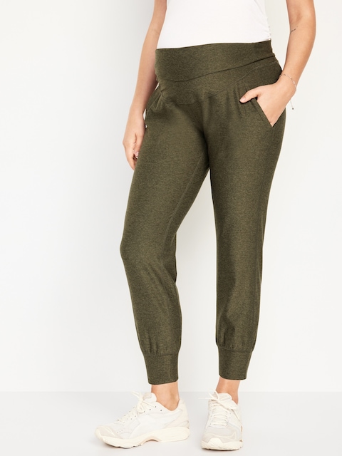 Maternity Cloud+ 7/8 Jogger Pants - Stone Wall