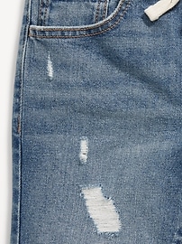 View large product image 5 of 5. 360° Stretch Pull-On Jean Shorts for Boys (At Knee)