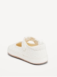 View large product image 3 of 4. Mary-Jane Canvas Sneakers for Baby