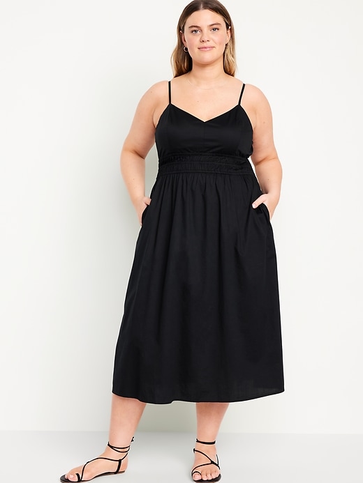 Image number 6 showing, Waist-Defined Cami Midi Dress