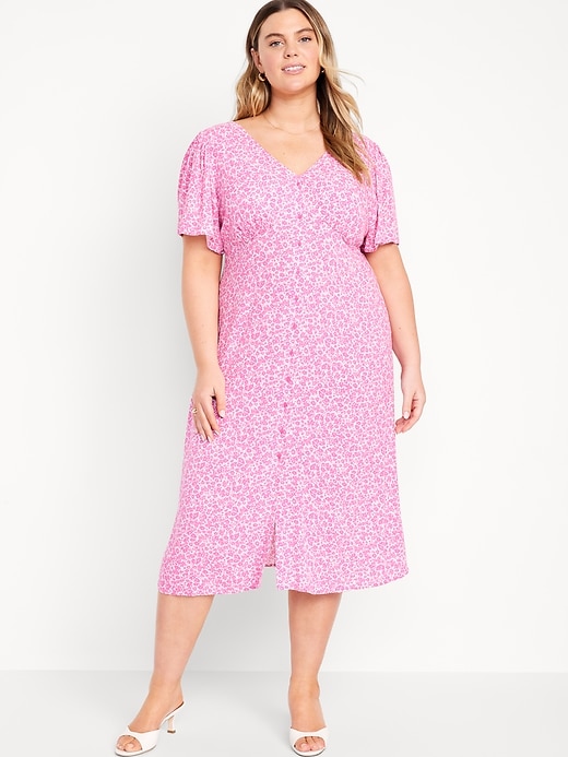 Image number 6 showing, Waist-Defined Midi Dress