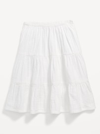 View large product image 5 of 5. Tiered Midi Skirt for Girls