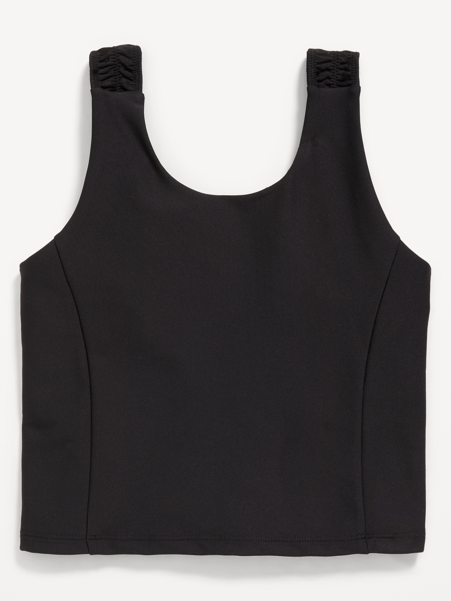 PowerSoft Ruched-Strap Tank Top for Girls