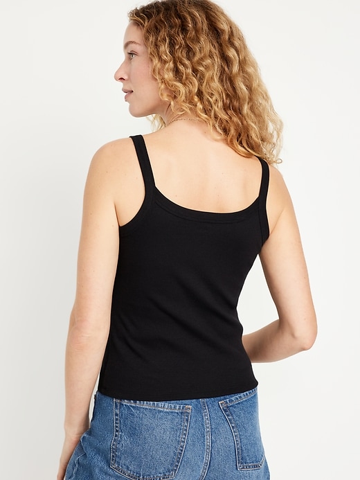 Old Navy Fitted Rib-Knit Tank for Women