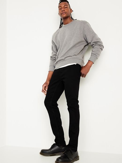 Image number 3 showing, Skinny 360° Tech Stretch Performance Black Jeans