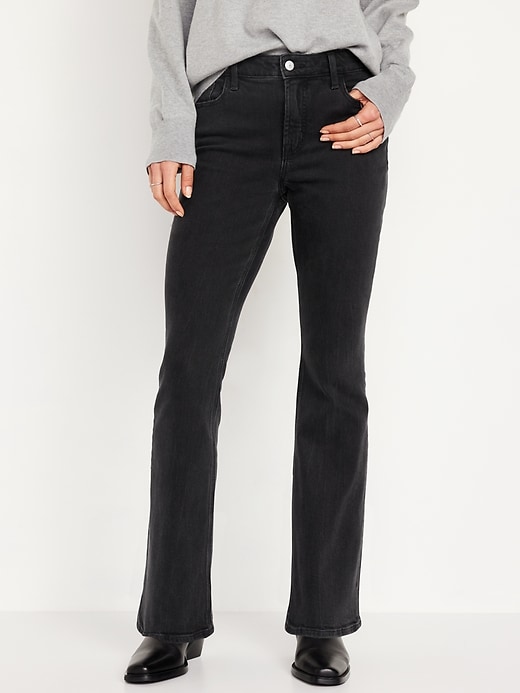 Image number 1 showing, Extra High-Waisted Flare Jeans