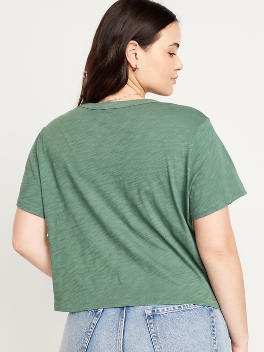 Image number 6 showing, EveryWear Crop Graphic T-Shirt