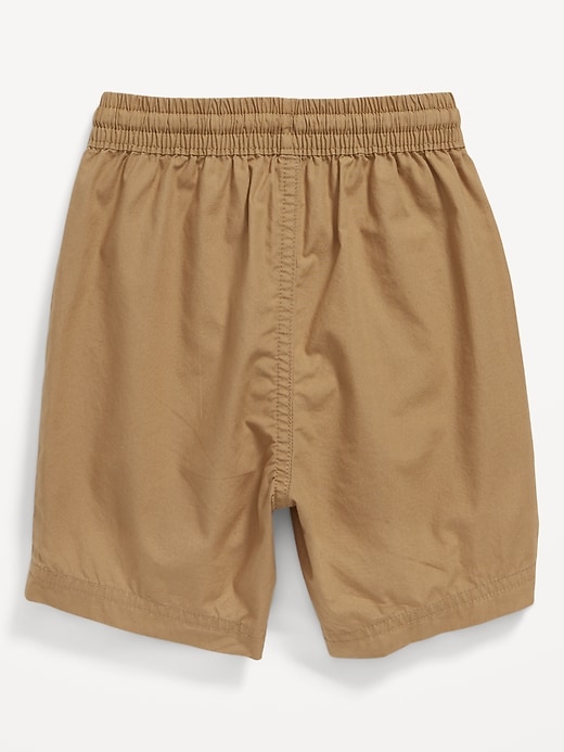 View large product image 2 of 2. Functional-Drawstring Shorts for Toddler Boys