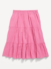 View large product image 5 of 6. Tiered Midi Skirt for Girls