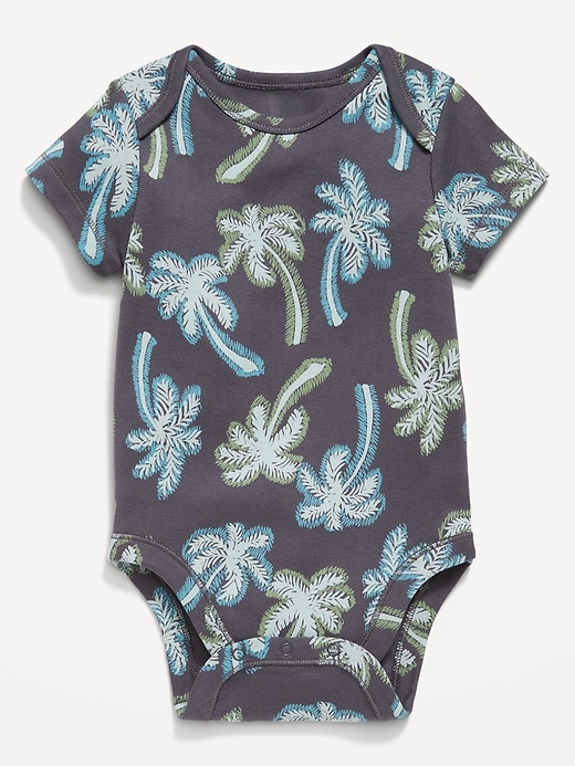 View large product image 1 of 2. Unisex Printed Bodysuit for Baby
