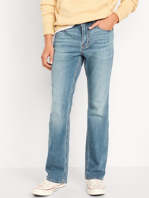 Boot-Cut Built-In Flex Jeans - Light Wash