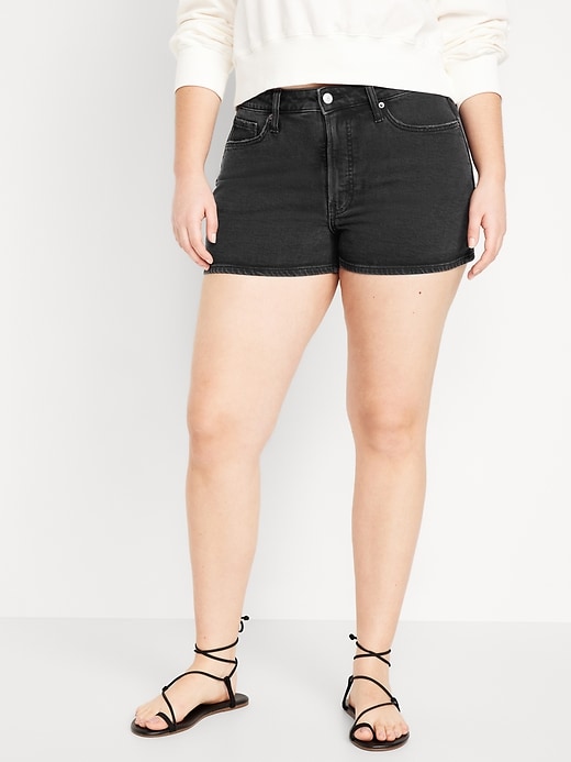 Image number 5 showing, High-Waisted OG Jean Shorts -- 3-inch inseam