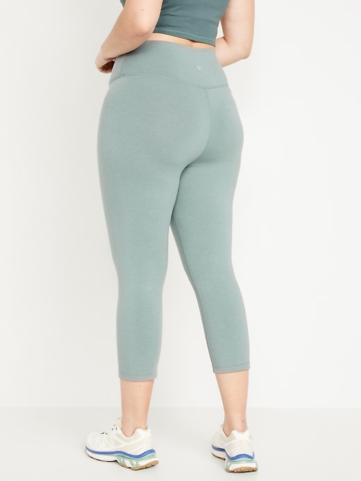 Image number 6 showing, Extra High-Waisted PowerChill Crop Leggings