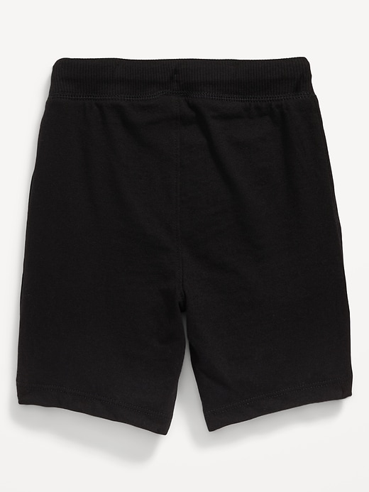 View large product image 2 of 2. Jersey-Knit Jogger Shorts for Toddler Boys