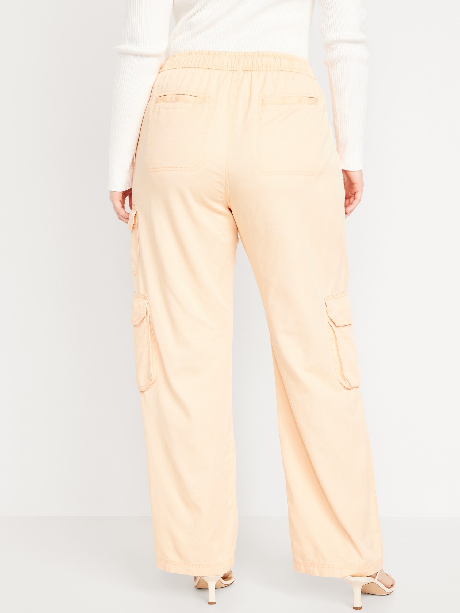 MidRise Cargo Pants for Women Old Navy