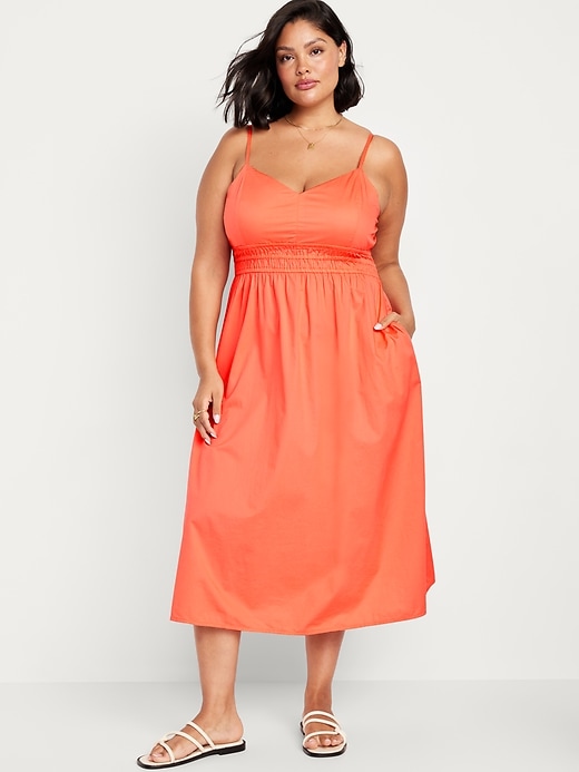Image number 6 showing, Waist-Defined Cami Midi Dress